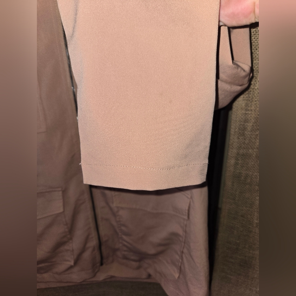 NWOT Women's Naked Zebra Peach Jacket Extra Pockets Size Small - Picture 4 of 14